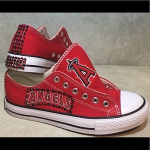 COMPASS/SPORT BRAND MLB ANGELS BLING WOMEN’S SHOES